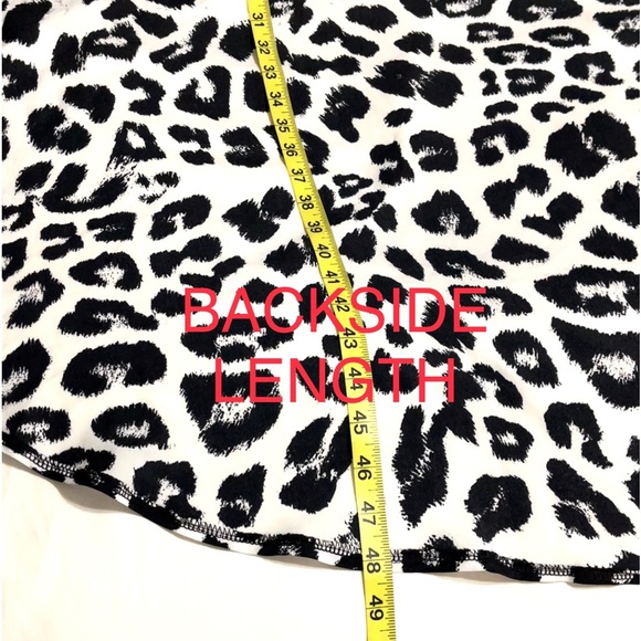 🌺SHEIN CURVE Leopard Hi And Low Top🌺 - Picture 5 of 14